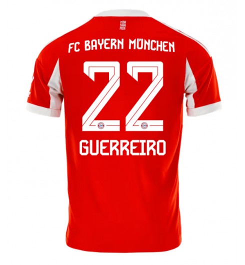 Bayern Munich Raphael Guerreiro #22 Domácí Dres 2025-26 Krátký Rukáv Bayern Munich Raphael Guerreiro #22 Domácí Dres 2025-26 Krátký Rukáv